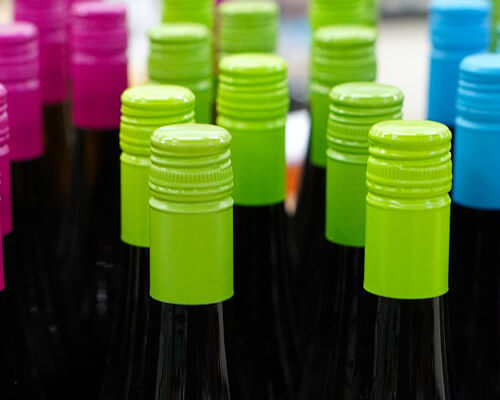 スクリューキャップを使用したワイン