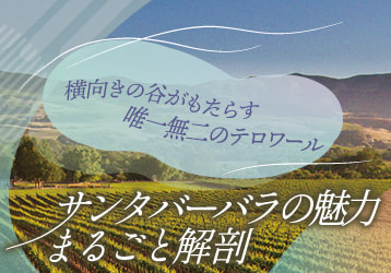 横向きの谷がもたらす唯一無二のテロワール『サンタバーバラの魅力まるごと解剖』