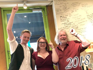 2018年オー・ボン・クリマ　ジム・クレンデネン来店