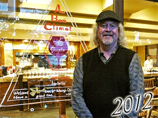 2012年オー・ボン・クリマ　ジム・クレンデネン来店