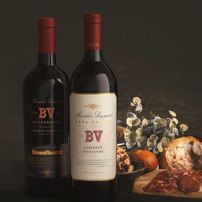 ボーリュー ヴィンヤードのワインボトル