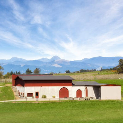 ブラッケンブルックのワイナリー施設