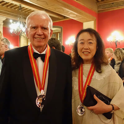 ドメーヌ ド ボワシャンのオーナー：ボブ･ハリス＆松岡佑子夫妻