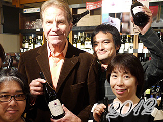 2012年カレラ　ジョシュ・ジャンセン来店