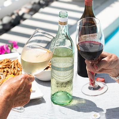 コナンドラムのワインのある風景