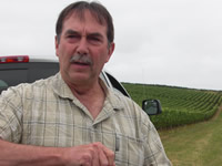 クリストム ヴィンヤーズワインメーカーのステーヴ・ドーナー氏