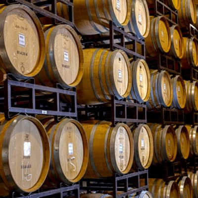 ドメーヌ・セリーヌのワイン樽