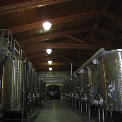 ドメーヌ・セリーヌの醸造施設