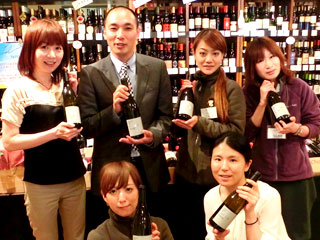 2014年6月11日フォリウムの岡田さんがワッシーズにご来店