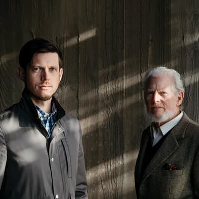 創設者ウィリアム・ハーランと２代目のウィル・ハーラン