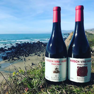 ハーシュ・ヴィンヤーズのワインボトル