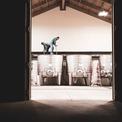 キスラーの醸造風景