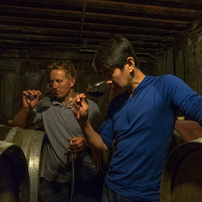 マウントフォードのマット･バーバー氏と小山竜宇氏