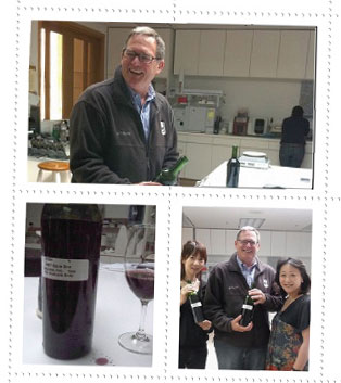 マイケルさんとオーパスワンのラボへ