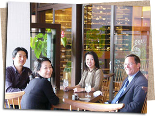 2007年にマイケルさんが訪問した際の写真