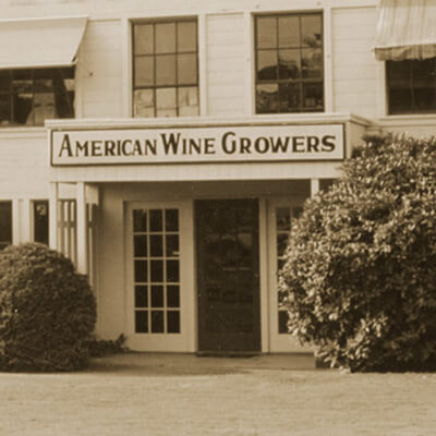 シャトー サン ミシェル（サンミッシェル ）の前身、American Wine Growers