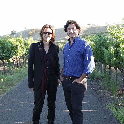 Yoshikiと醸造を担当したロブ・モンダヴィ Jr.