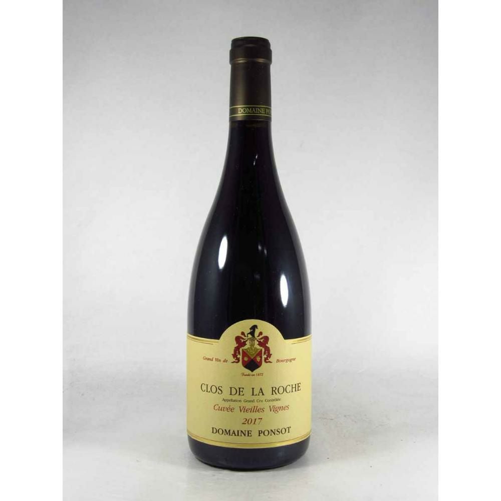 ポンソ クロ ド ラ ロシュ グラン クリュ キュヴェ ヴィエーユ ヴィーニュ [2017]