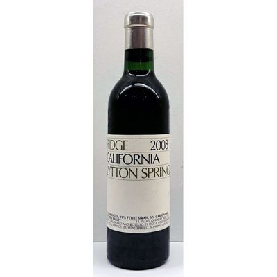 【正規品】 リッジ リットン スプリングス （ハーフボトル） [2008] 375ml