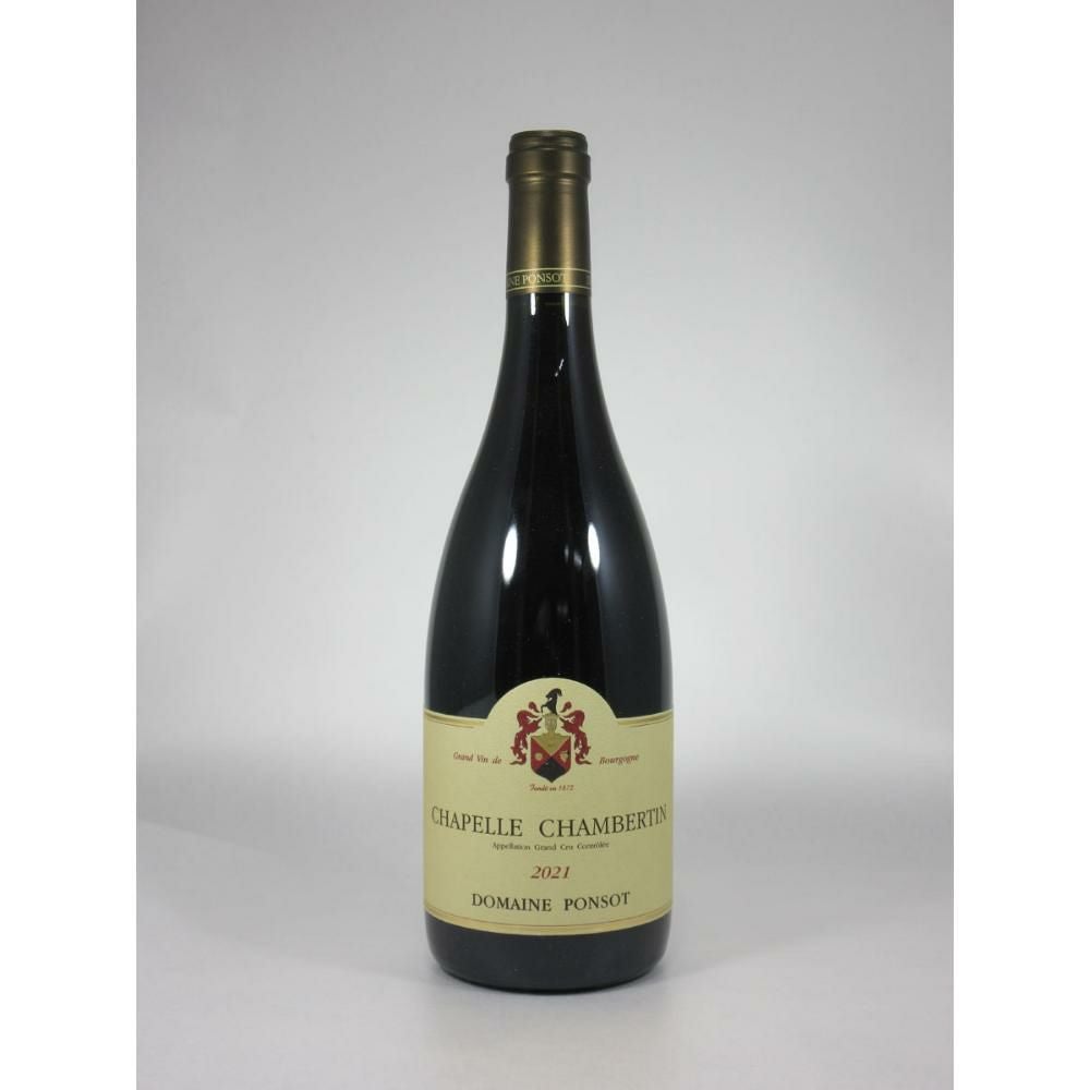 ポンソ シャペル シャンベルタン グラン クリュ [2021]