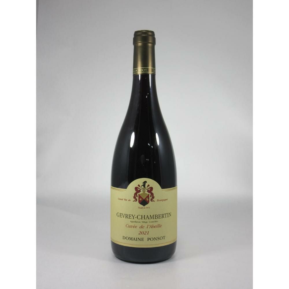ポンソ ジュヴレ シャンベルタン  キュヴェ ド ラベイユ [2021]