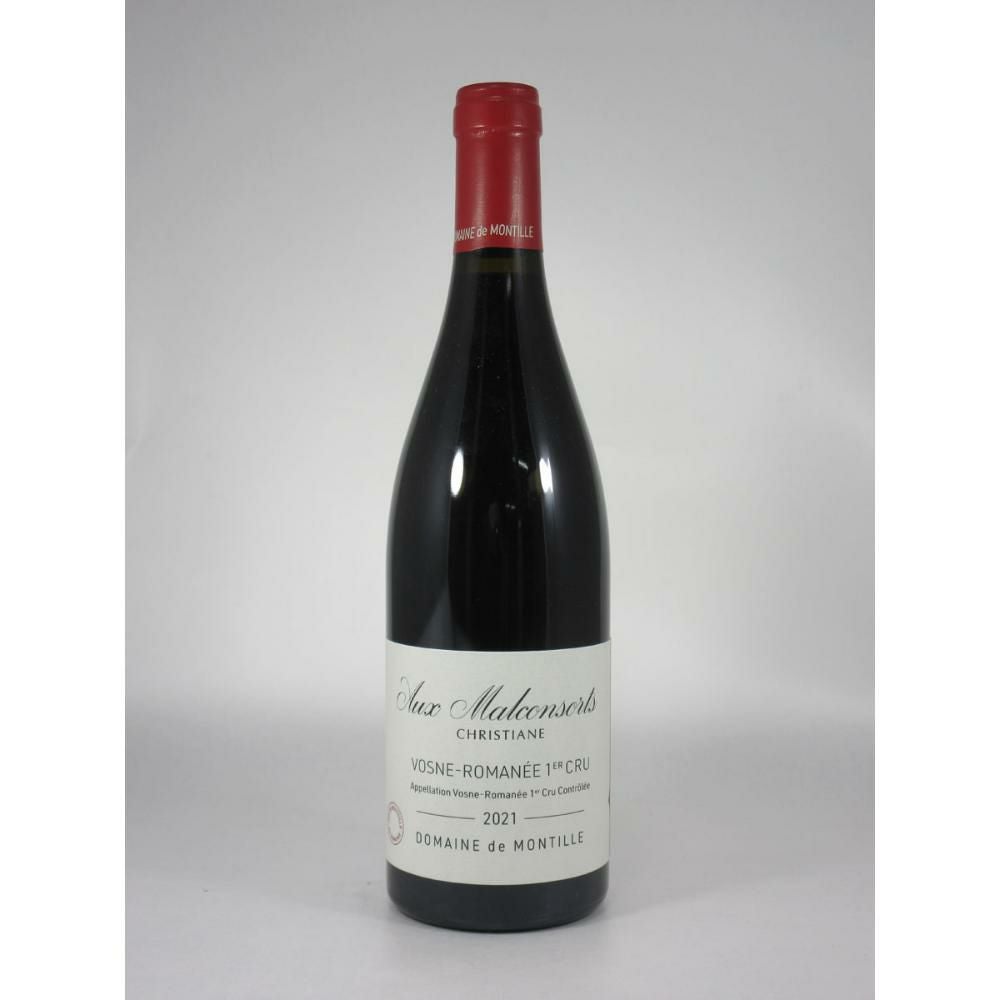 ド モンティーユ ヴォーヌ ロマネ プルミエ クリュ オー マルコンソール クリスティアーヌ [2021]