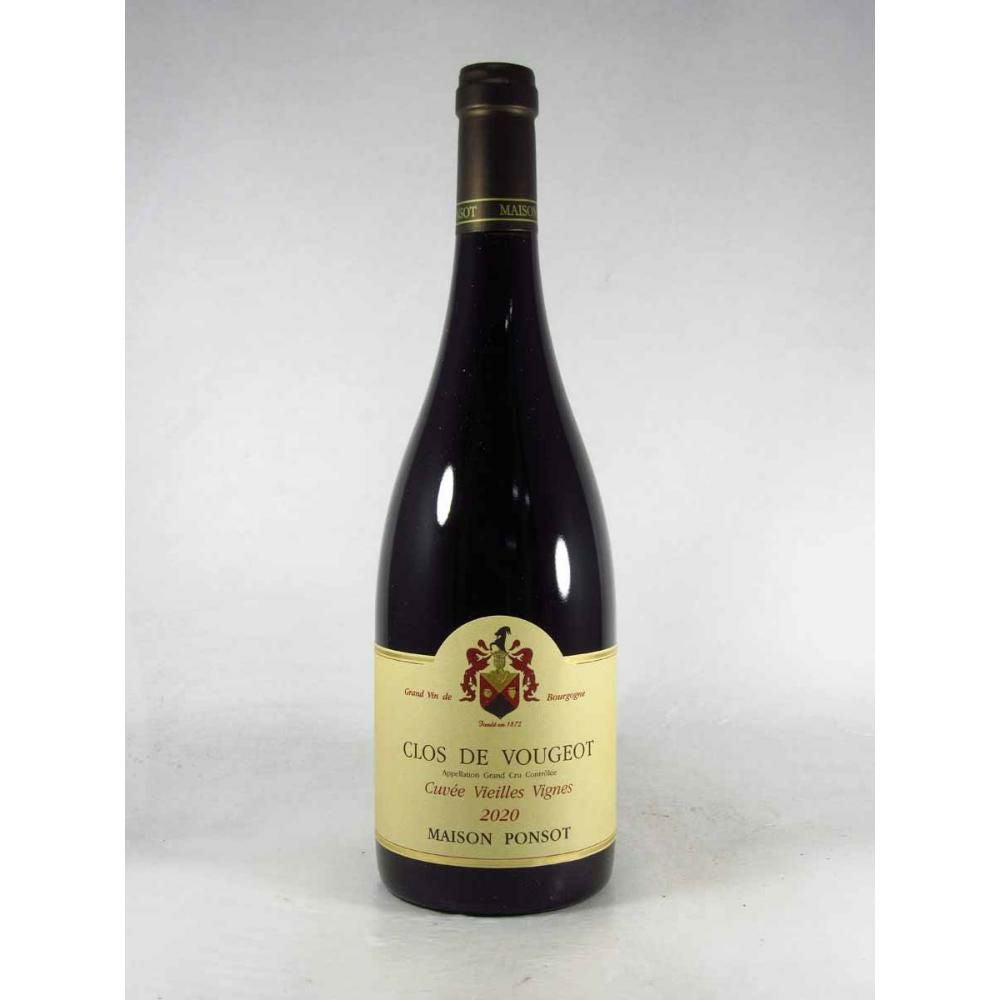 ポンソ クロ ド ヴージョ グラン クリュ キュヴェ ヴィエーユ ヴィーニュ [2020]
