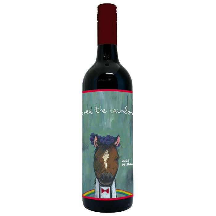 オーバー ザ レインボー PF シラーズ 亜硫酸無添加 (午年 馬 ウマ ラベル) [2025]