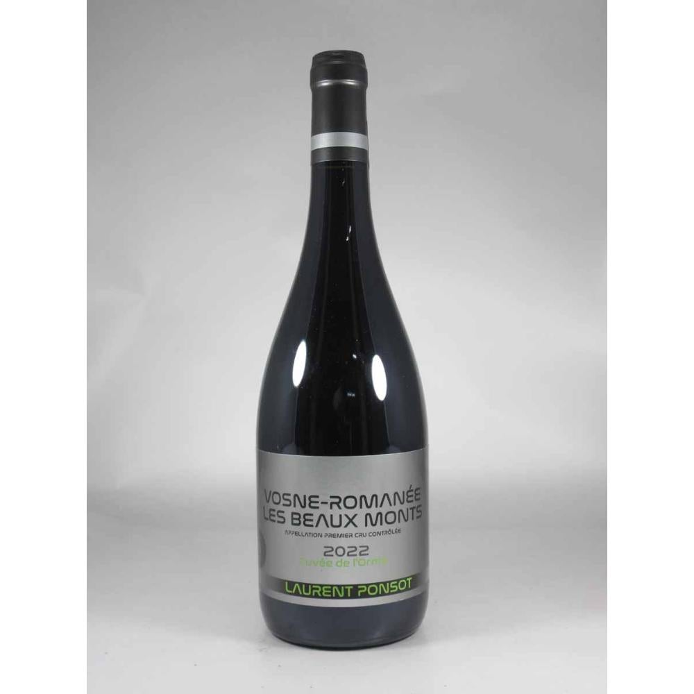ローラン ポンソ ヴォーヌ ロマネ プルミエ クリュ レ ボー モン キュヴェ ド ロルム [2022]