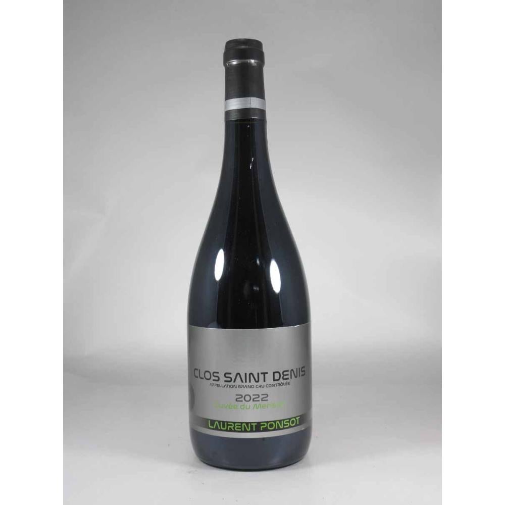 ローラン ポンソ クロ サン ドニ グラン クリュ キュヴェ デュ ムリジエ [2022]