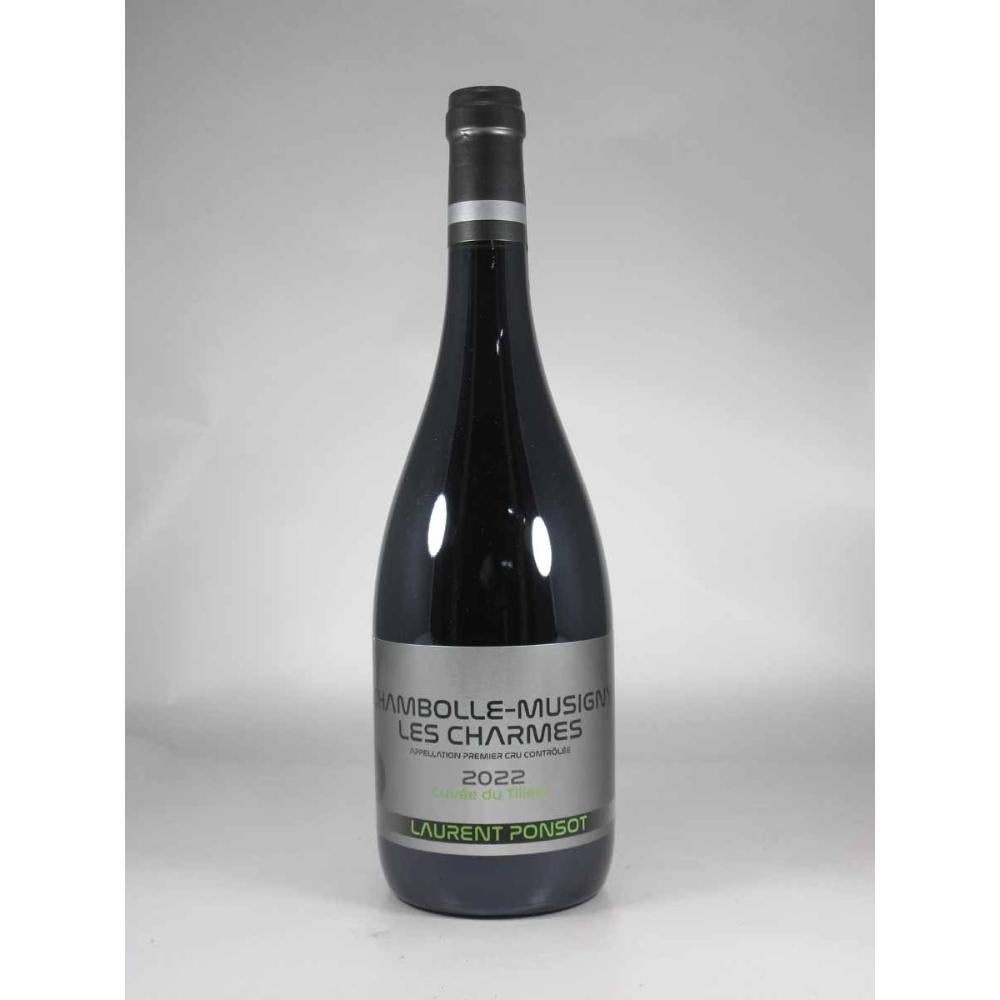 ローラン ポンソ シャンボル ミュジニー プルミエ クリュ レ シャルム キュヴェ デュ ティユル [2022]